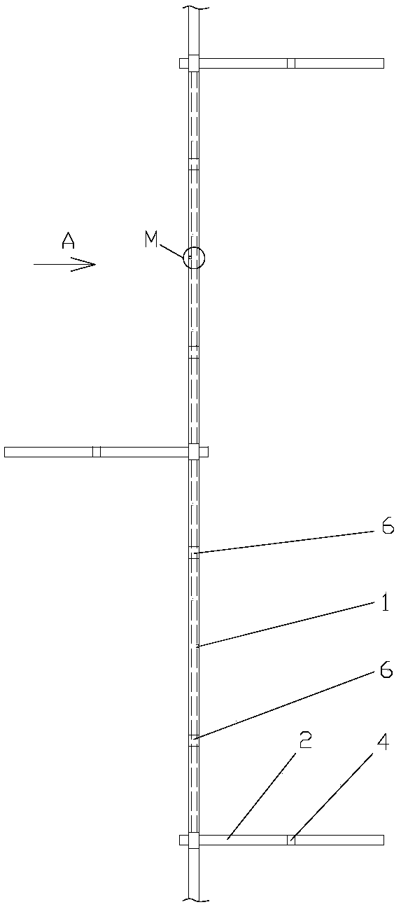 Rapid folding and releasing type oil containment boom