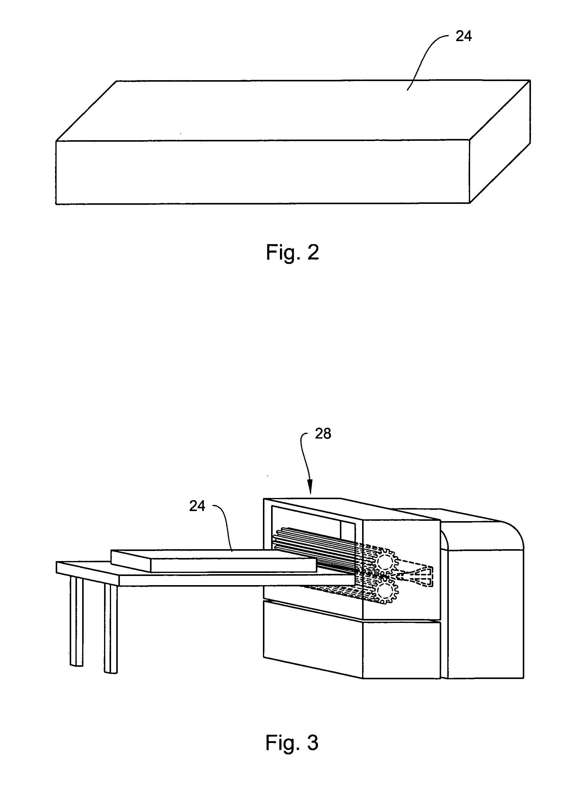 Method for manufacturing a foam core having channel cuts