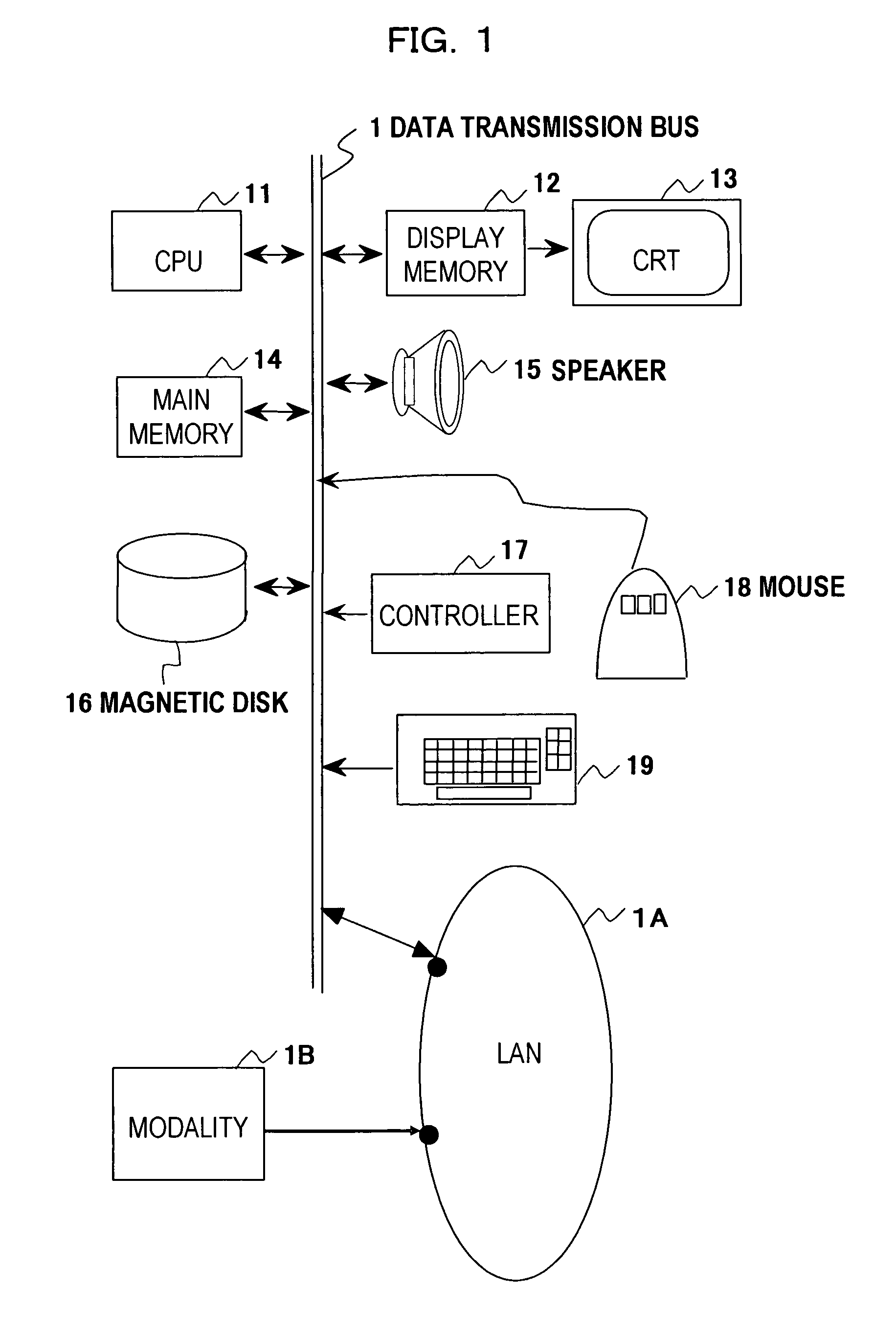Medical image diagnosis support device and method for calculating degree of deformation from normal shapes of organ regions