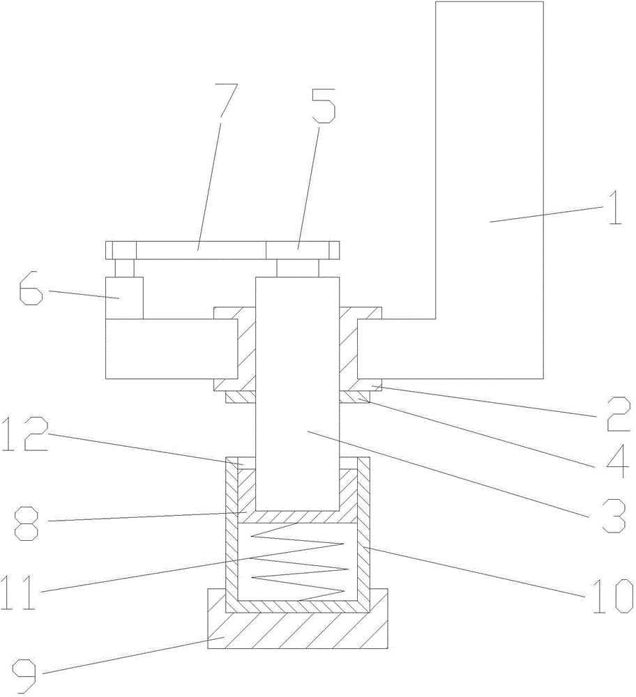 Automatic pressing device