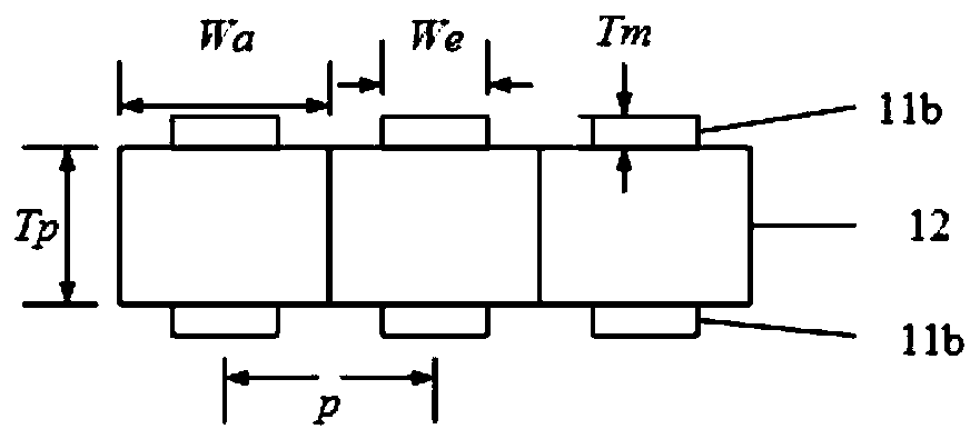 Two-dimensional coupled radio frequency piezoelectric resonator and preparation method thereof