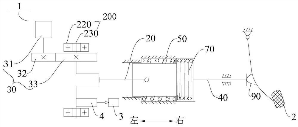 Pedal feel simulator for vehicle and vehicle having same