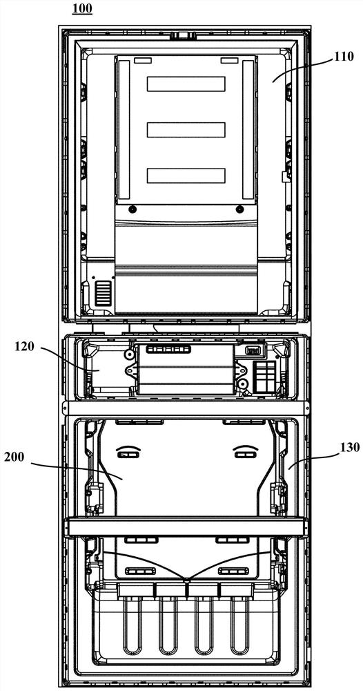 air cooled refrigerator