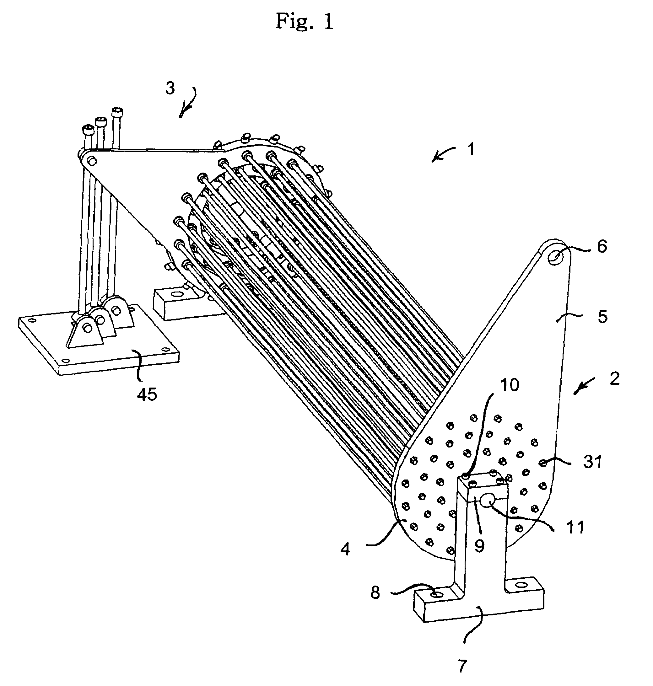 Non-helical torsion spring system
