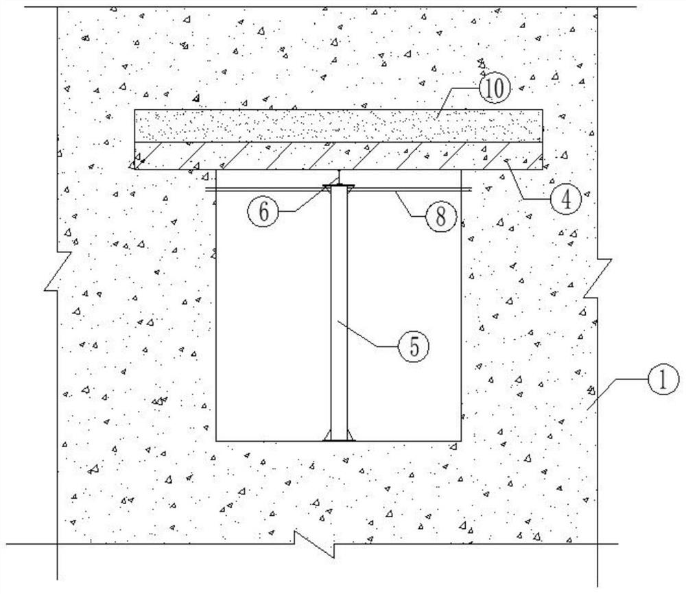 Cross-hole rapid construction method for roller compacted concrete dam