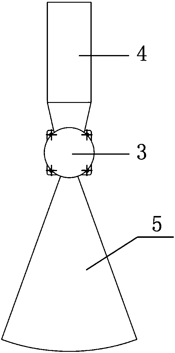 Arc-shaped multi-focus fixed anode gate controlled ray source