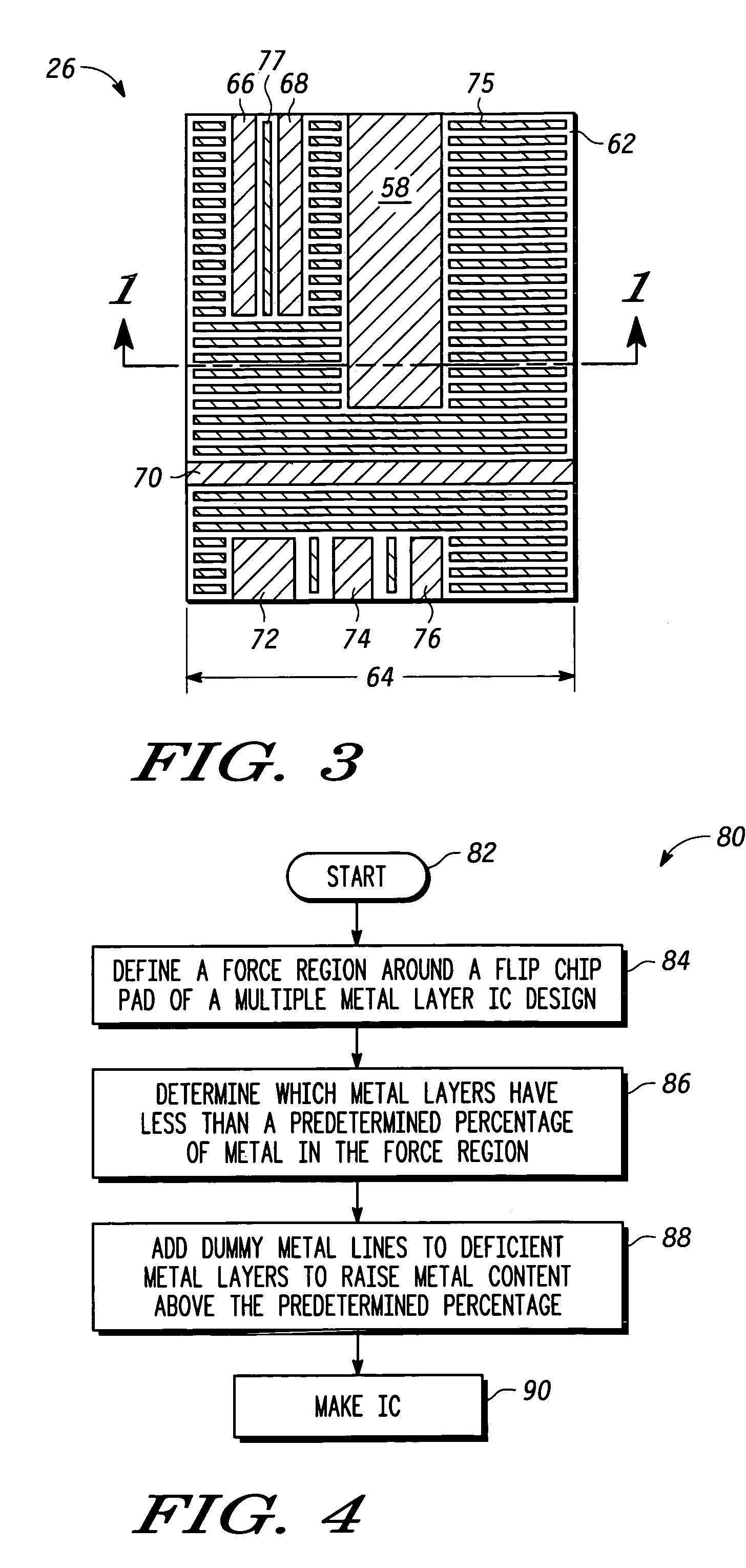 Integrated circuit having structural support for a flip-chip interconnect pad and method therefor