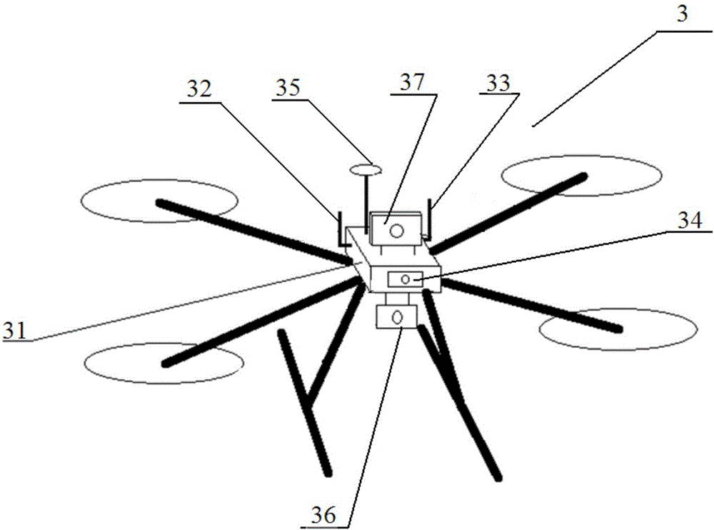 Autonomous unmanned aerial vehicle fan blade polling system and method