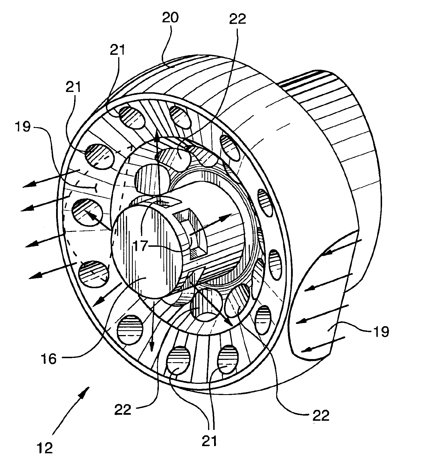 Natural gas fuel nozzle for gas turbine engine