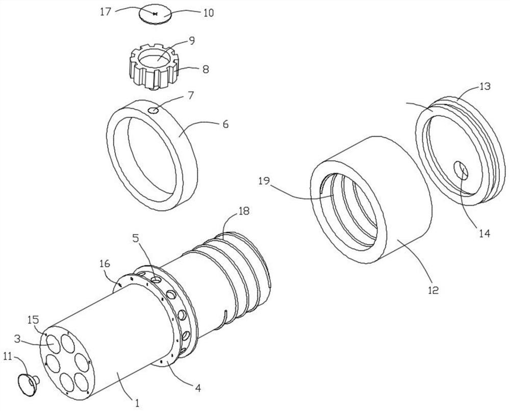 Injection positioning device for endocrinology department