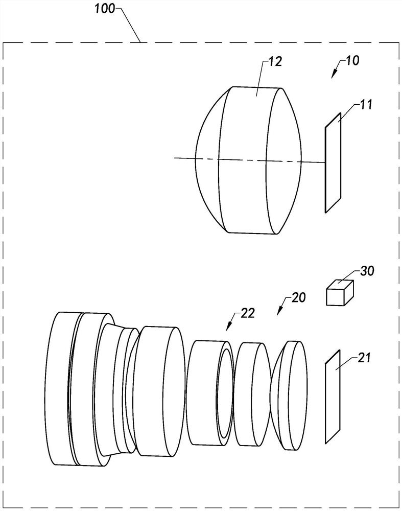 Single-layer chip type laser radar device and method of manufacturing same