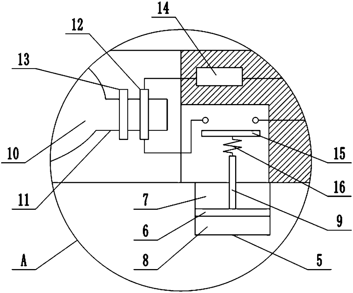 Storage device for electro-mechanical products