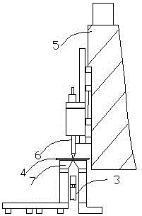 Chip fracture image detection method