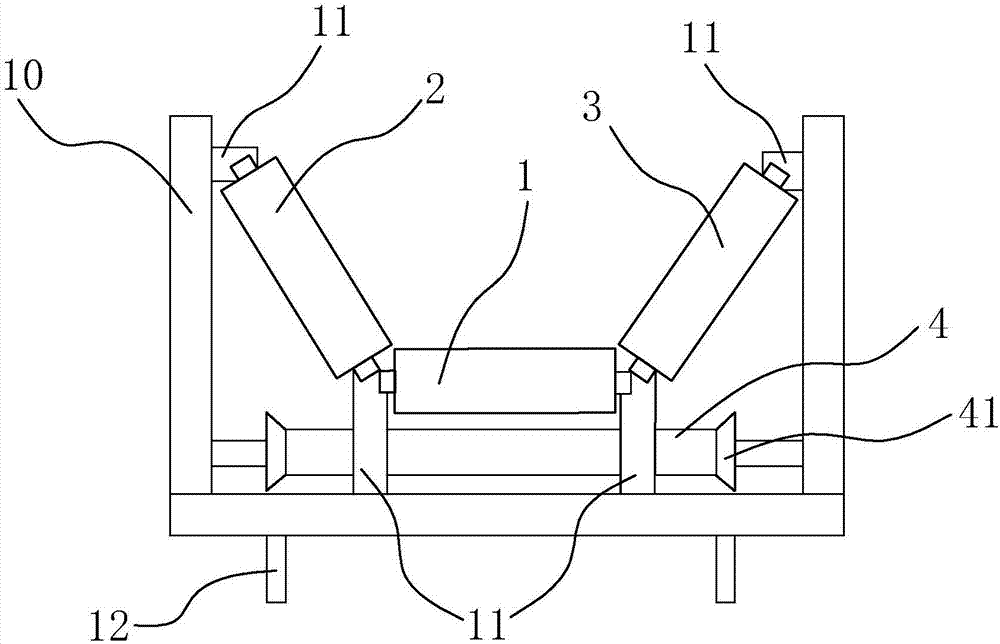 Pre-embedded type cable well with auxiliary pay-off device