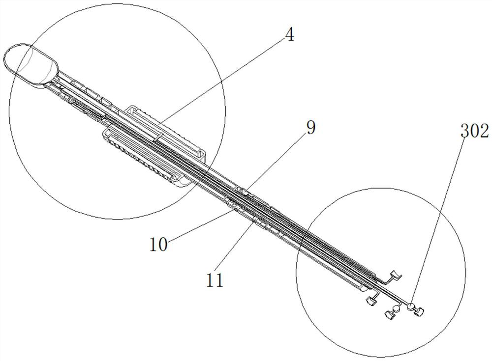 Anti-infection absorbable nursing urethral stent suitable for post-urethral-fissure operation