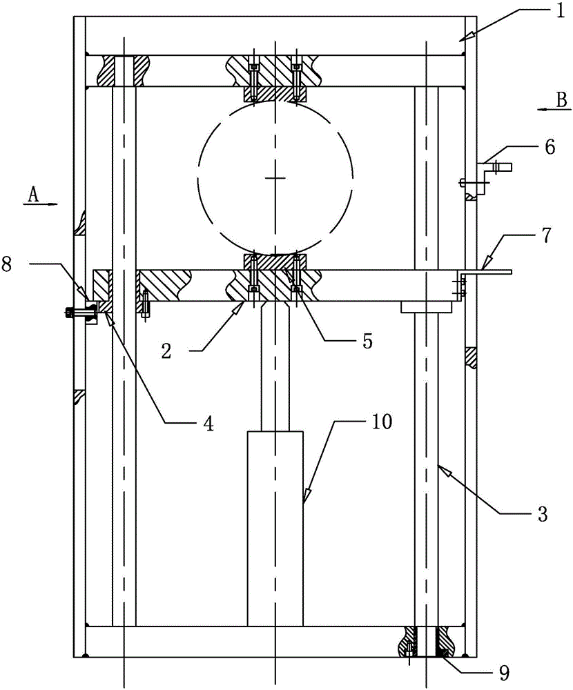 Bearing ring shaping device and method
