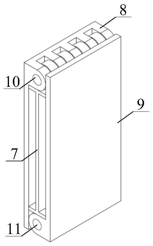 A beam-column joint of a double-hinged recoverable functional steel frame