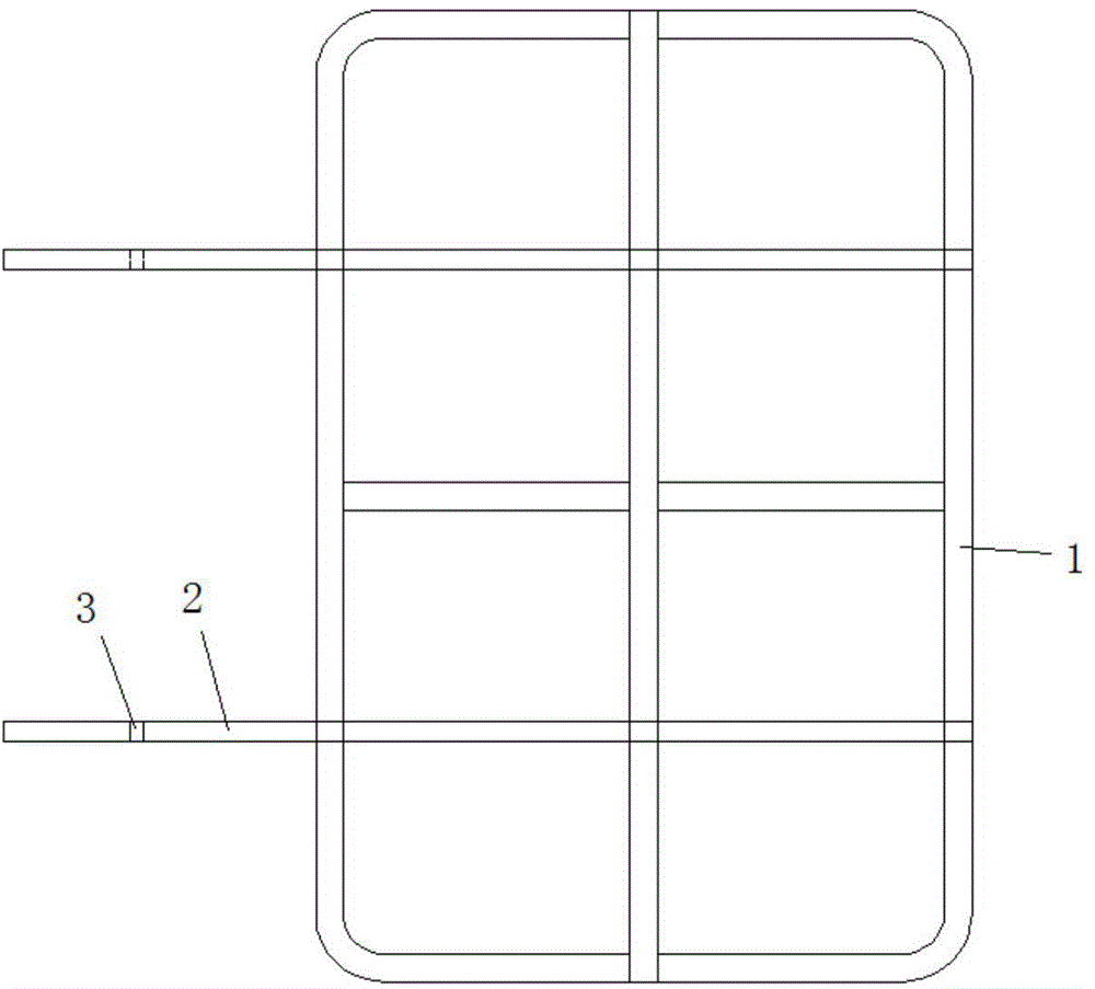 Component for adjusting mass center position of crawler type transfer trolley