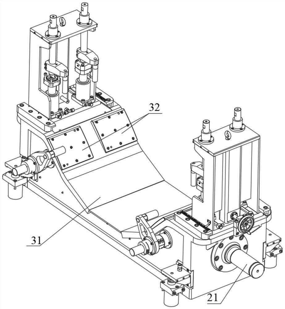 Planet carrier clamping device