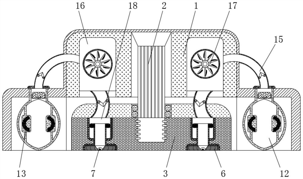 Mechanical arm bearing protection device capable of avoiding corrosion and reducing friction