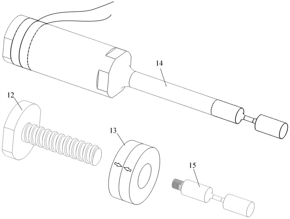 Device and method for measuring nonlinear electromechanical impedance spectroscopy of piezoelectric device