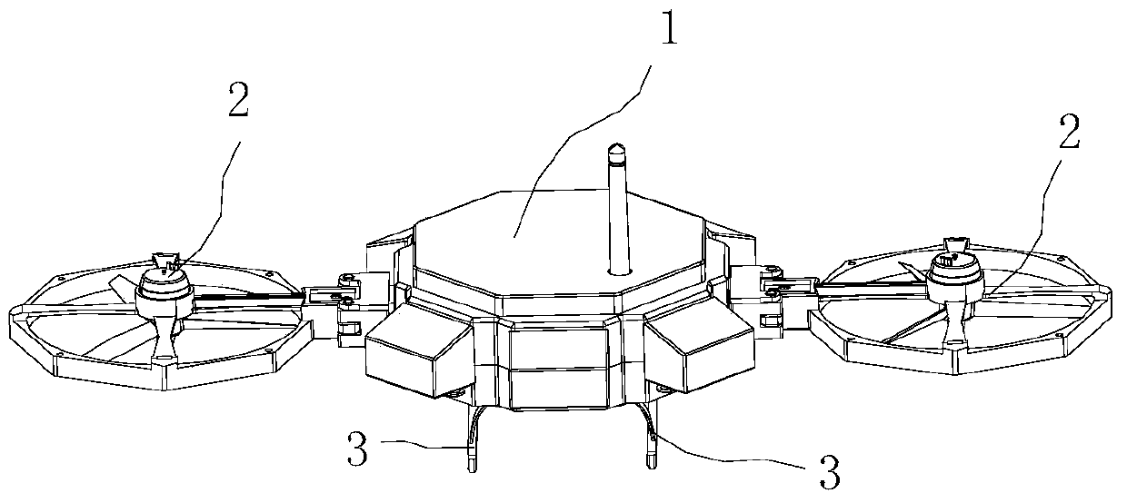 Aviation power unit and its flight frame and modular aircraft