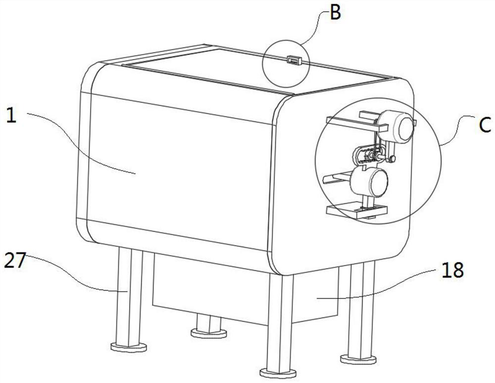 Blank steaming device for edible vegetable oil processing and using method of blank steaming device