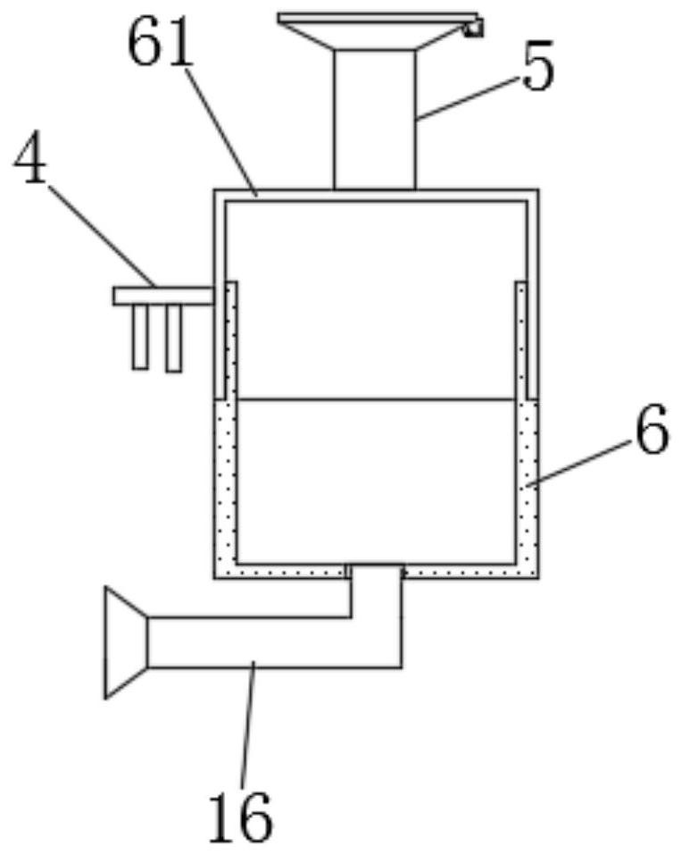 Device for adding powdered material into reactor
