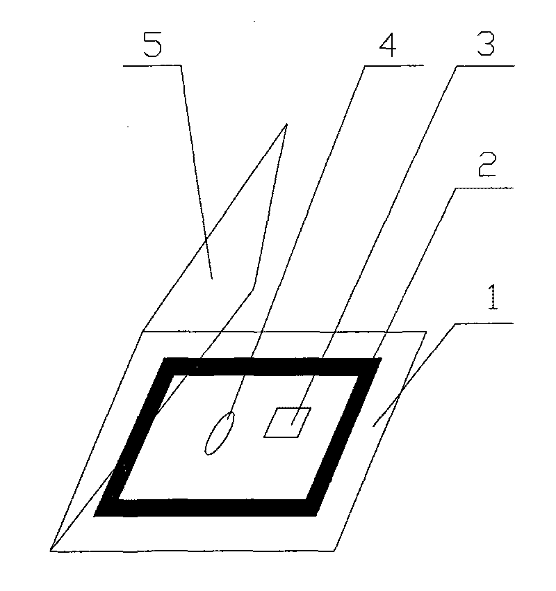 Digital graphic technology-based method and device for analyzing leaf area