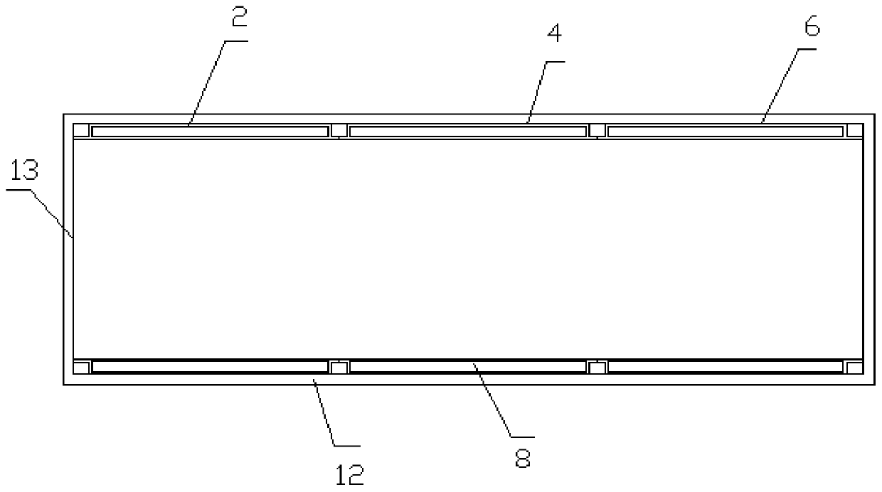 A kind of road isolation greening groove and preparation method thereof