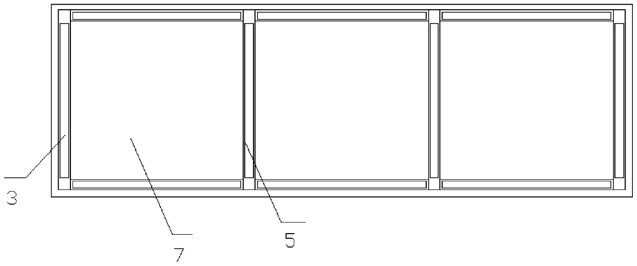 A kind of road isolation greening groove and preparation method thereof