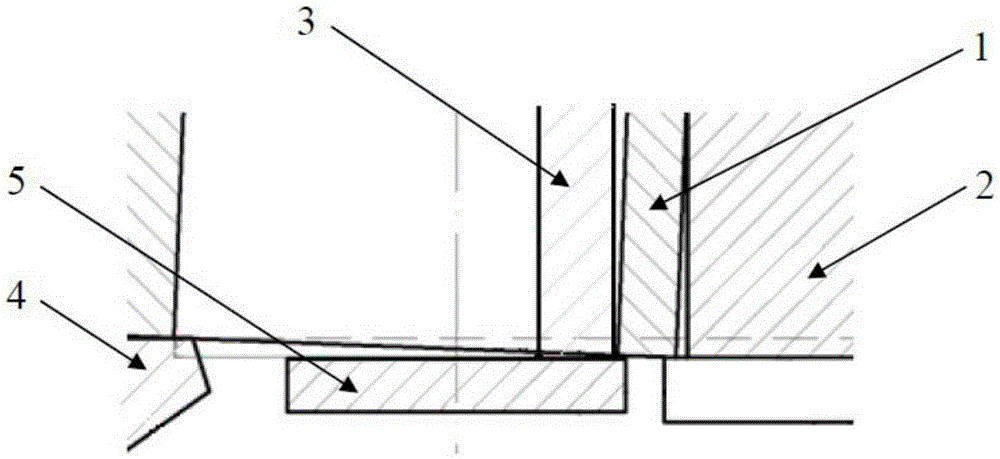 Isotropic rolling method for bearing steel rectangular ring