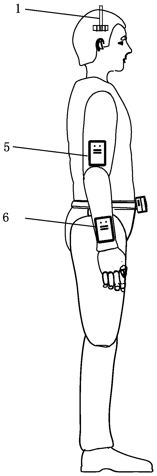 Controller connection system of bionic robot