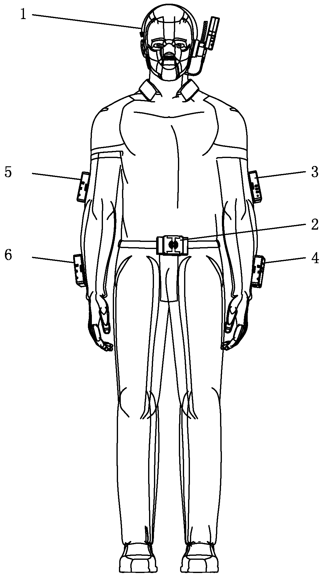Controller connection system of bionic robot