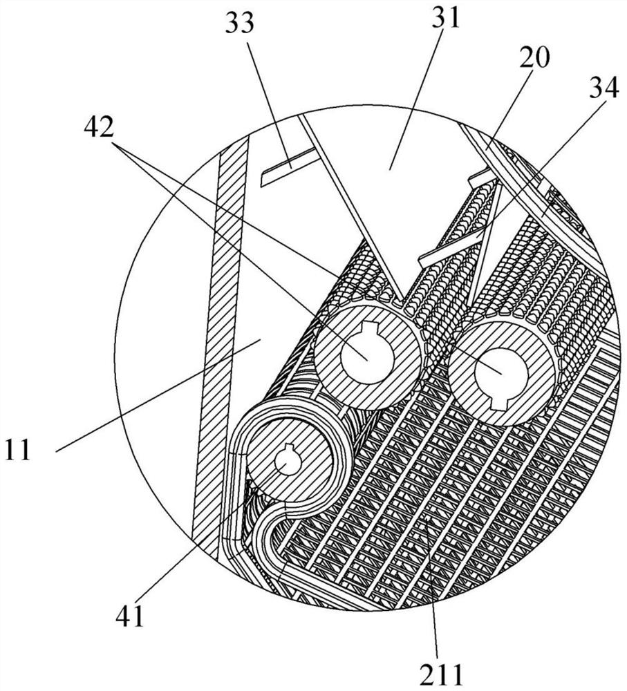 An energy-saving and environment-friendly crushing device for construction engineering