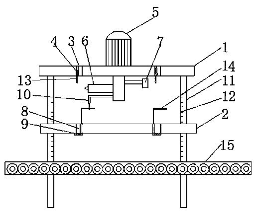 Quick cutting device for cemented carbide round rod