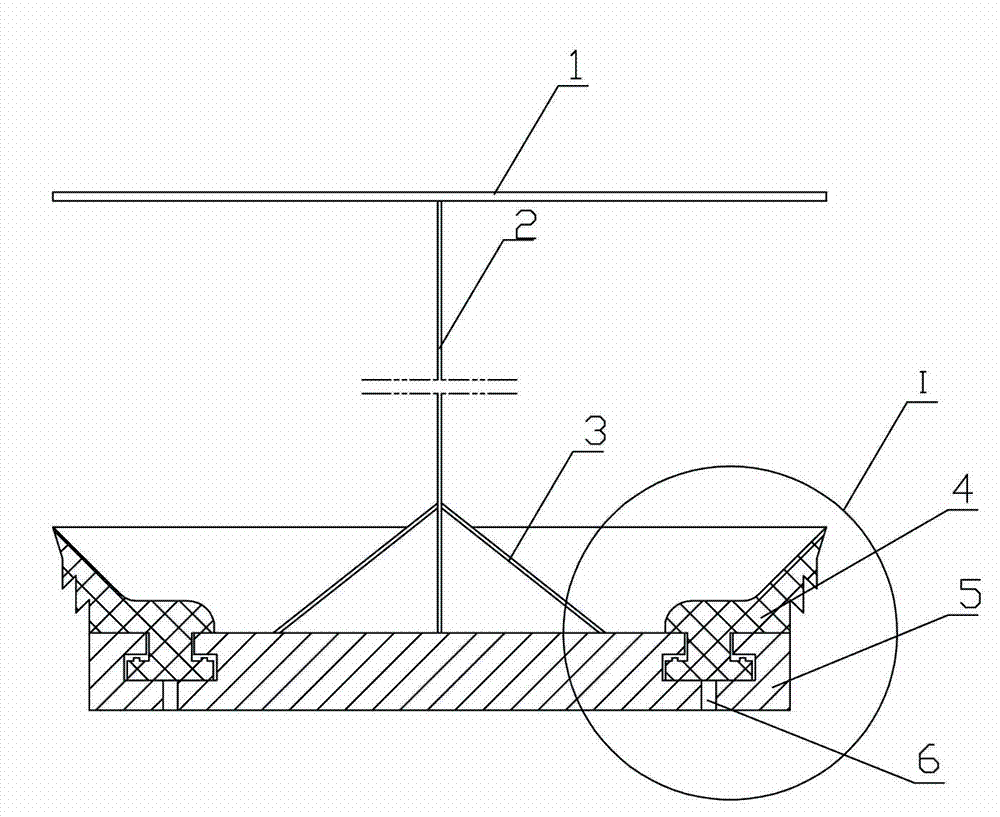 Easy settling borehole explosion combined spacer