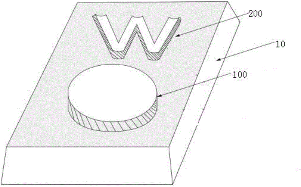 Gilding plate, gilding press and gilding method