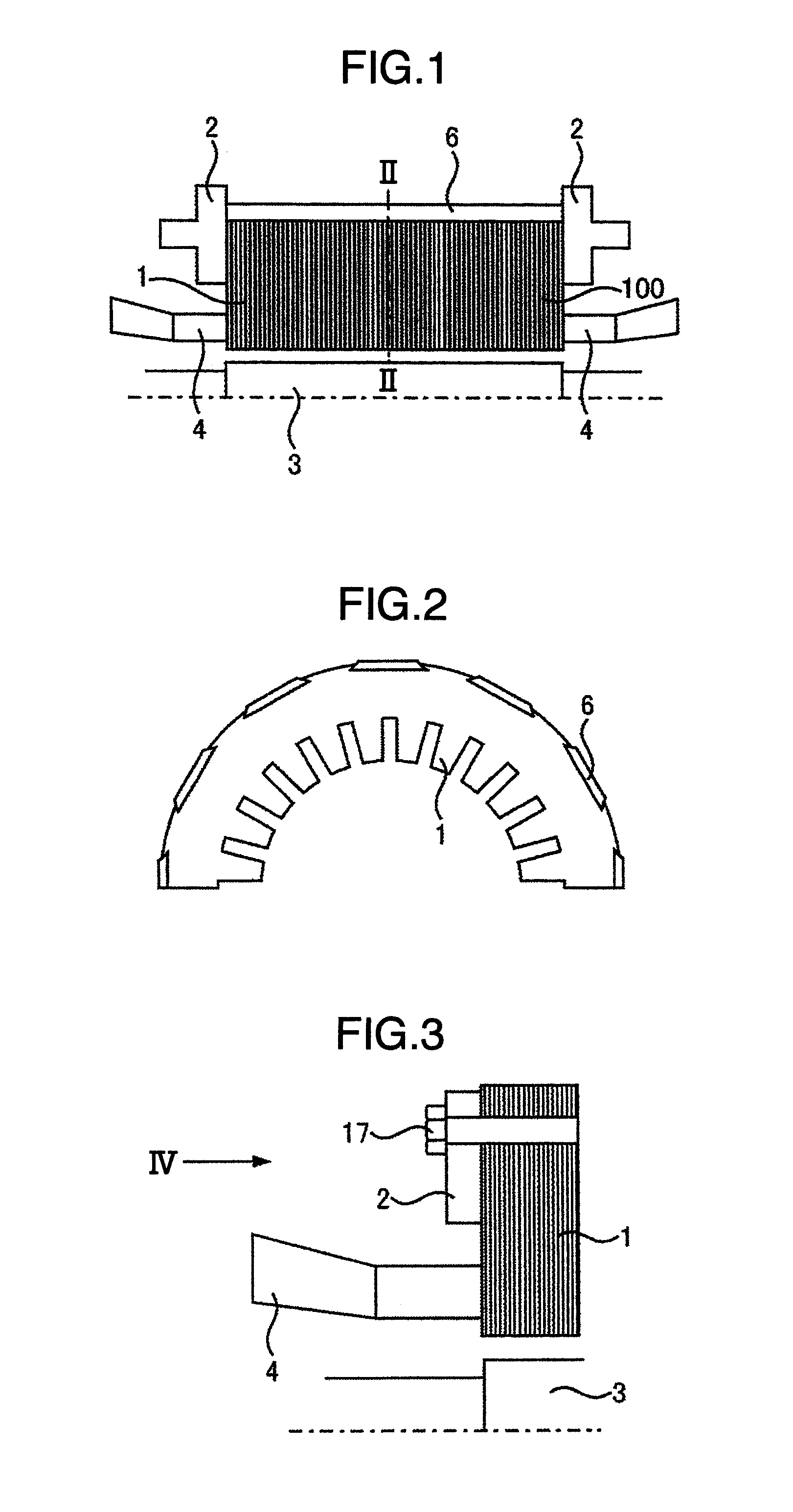 Magnetic Shield for Stator Core End Structures of Electric Rotating Machine