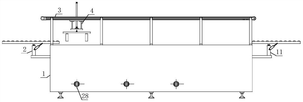 A stainless steel cold-rolled plate treatment process