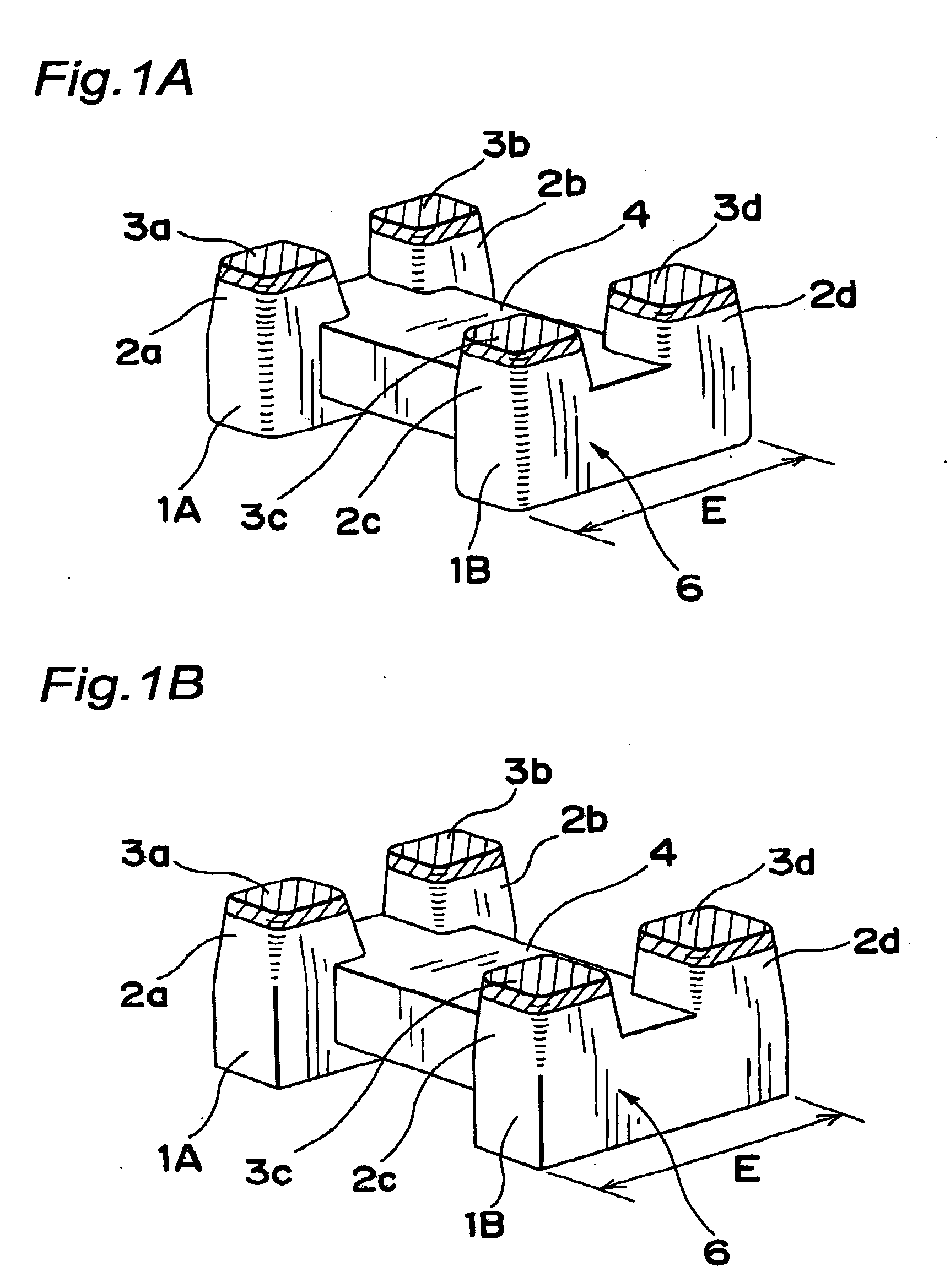 Ferrite core, method of manufacturing the same, and common-mode noise filter using the same