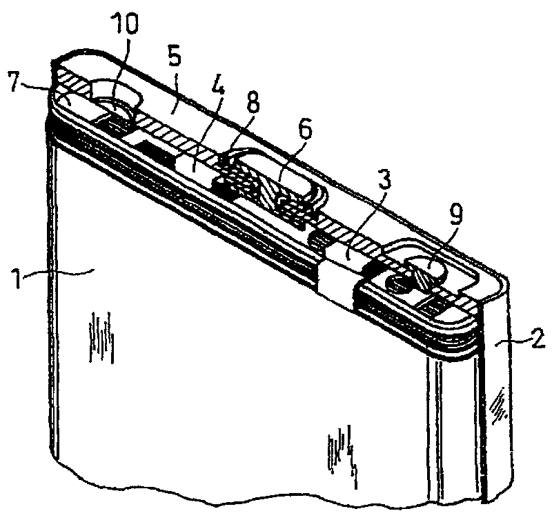 Method for manufacturing lithium-contained composite oxide and nonaqueous secondary cell