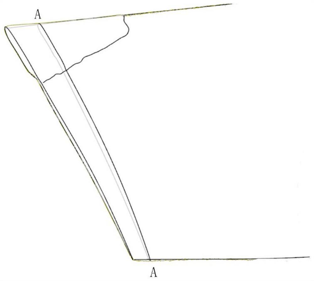 Blade model reconstruction method supporting aerodynamic performance optimization