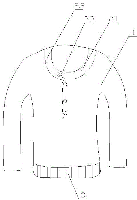 Garment with far-infrared physiotherapy function