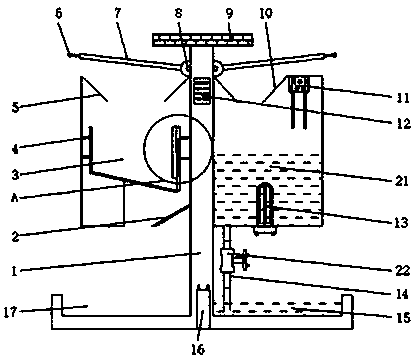 Particle-feed feeding robot