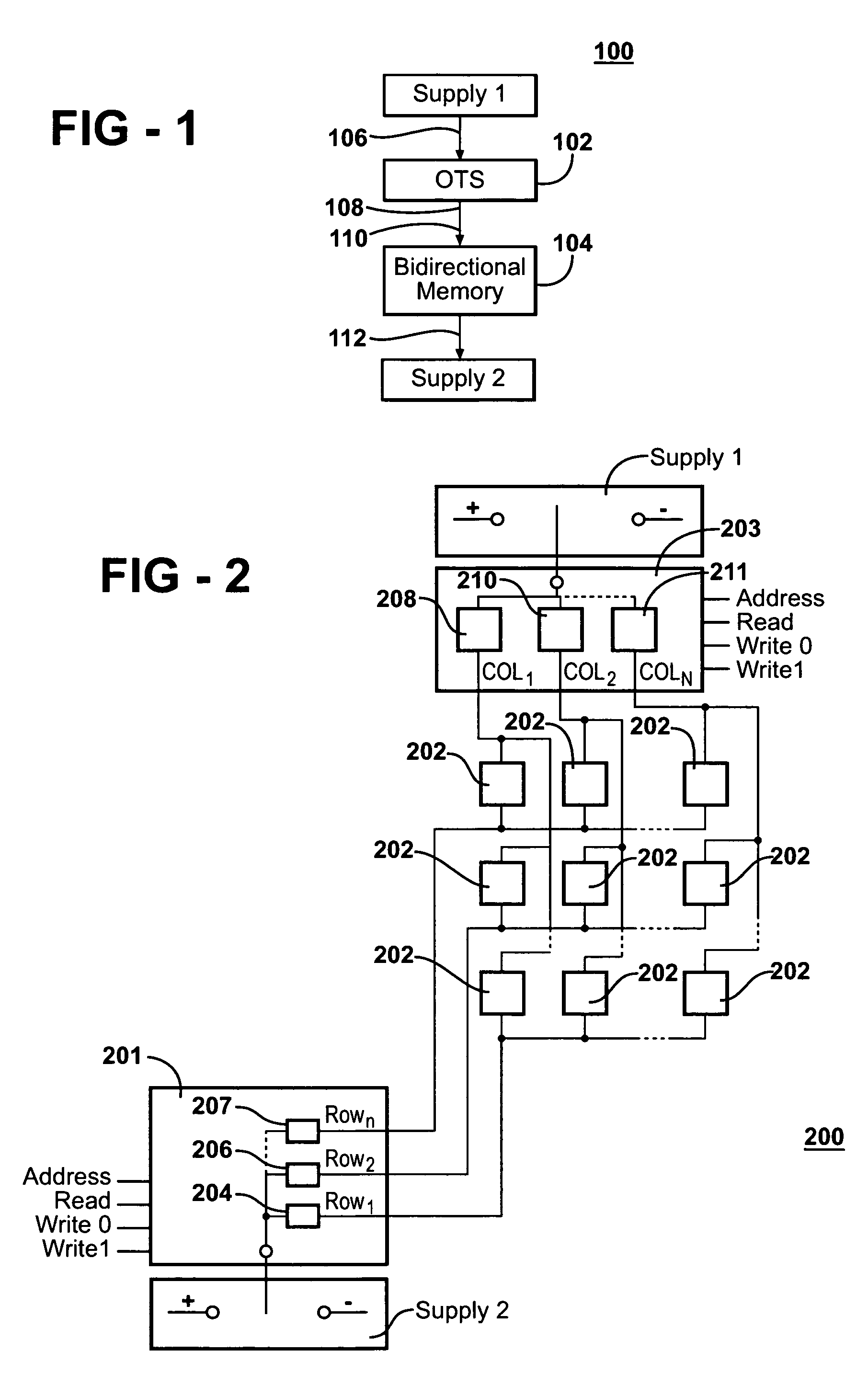 Method and apparatus for accessing a bidirectional memory