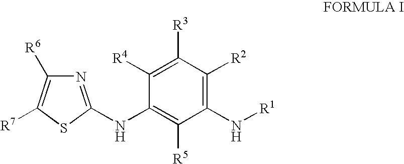 2-(3-Aminoaryl)amino-4-aryl-thiazoles for the treatment of diseases