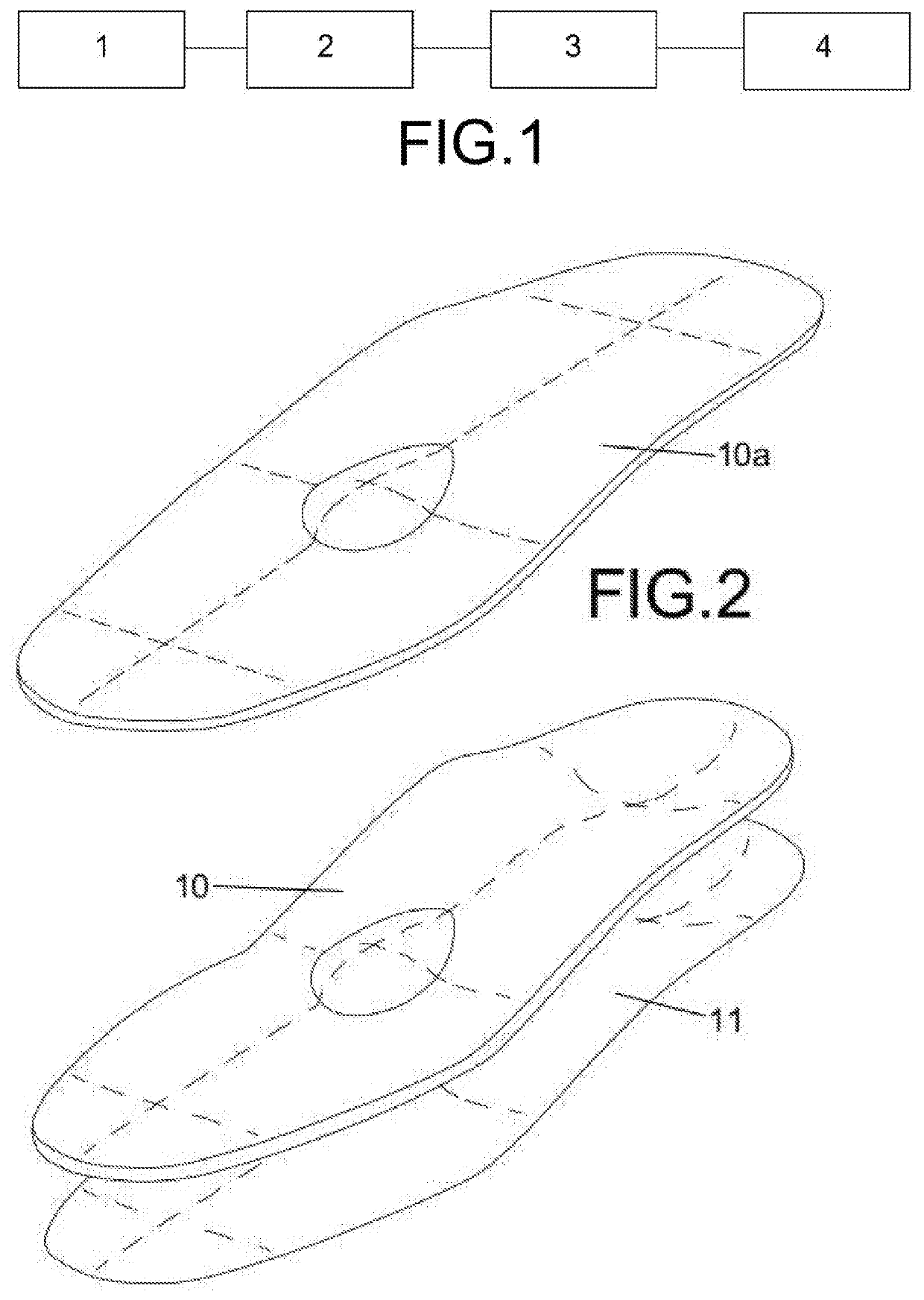 Method for manufacturing an orthopaedic insole and product thus obtained