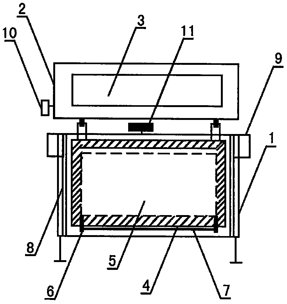 Paper surface degumming device capable of being separated wholly