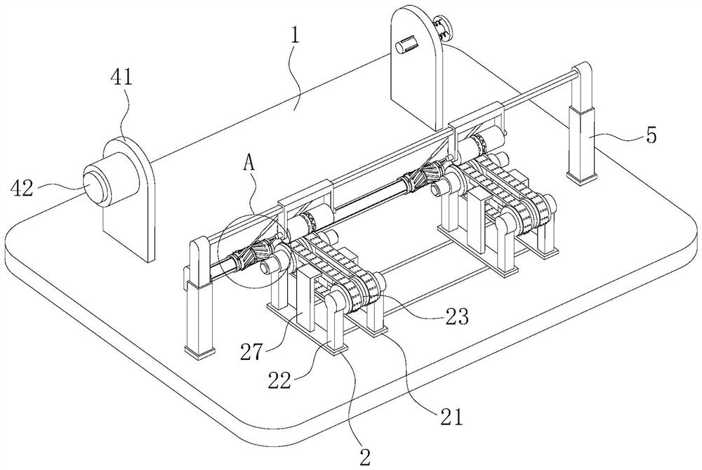 A kind of non-woven fabric production segmentation, winding integrated processing equipment